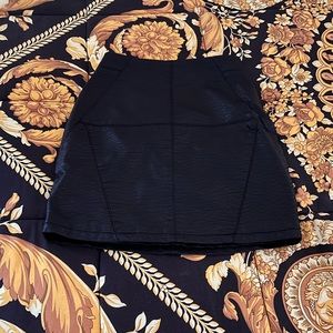 H&M leather skirt